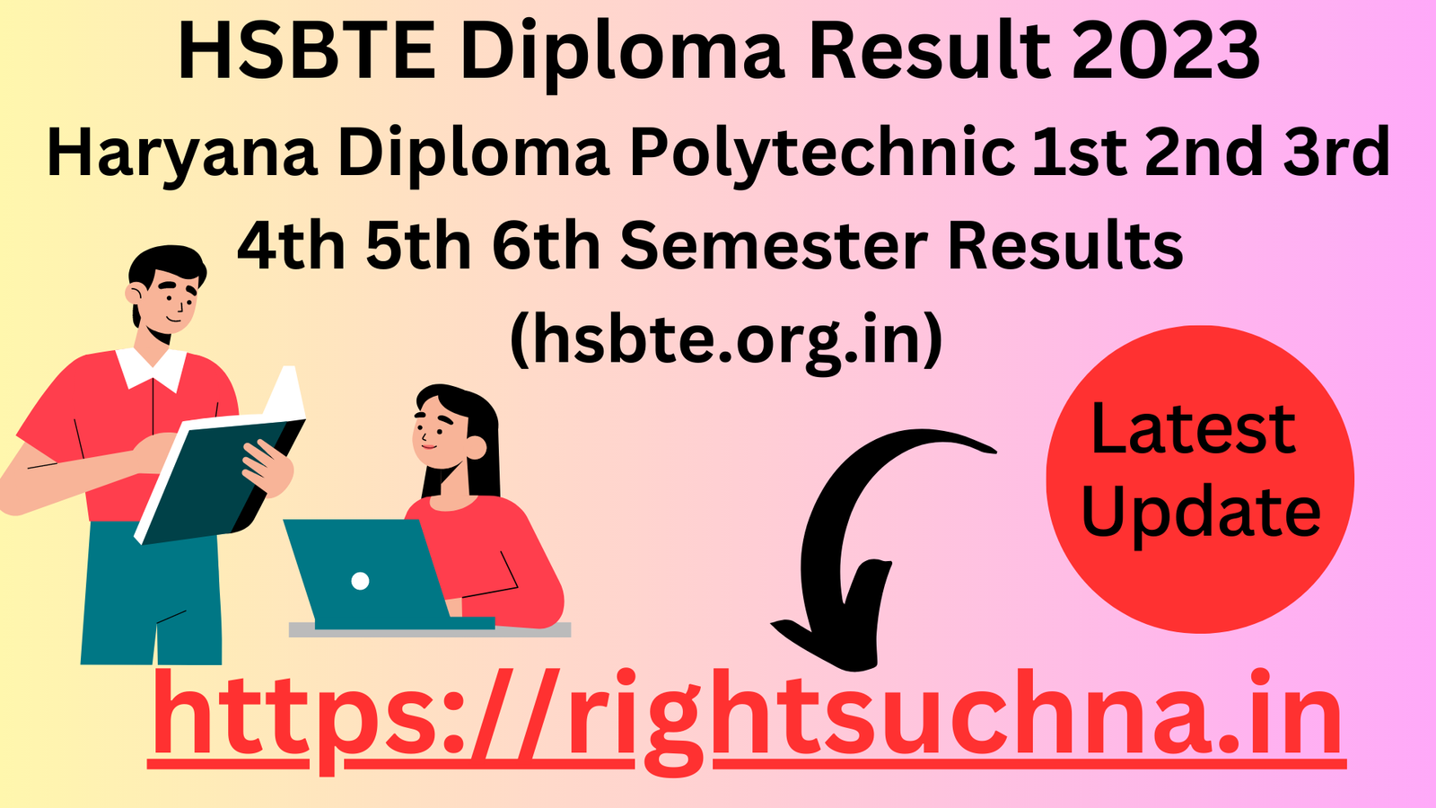 HSBTE Diploma Result 2023 Haryana Polytechnic Result 2023